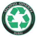 Going Green Recycle DUBAI stickers by GoingGreenDubai Going Green Recycle DUBAI stickers