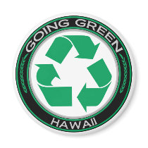 Going Green Recycle Hawaii magnets