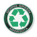 Going Green Recycle Minnesota magnets by goinggreenrecycle Going Green Recycle Minnesota magnets
