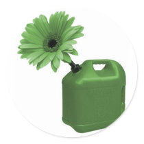 Going Green Sticker