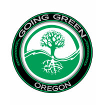 Going Green Tree Oregon t-shirts