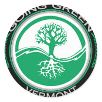 Going Green Tree Vermont stickers by goinggreentree Going Green Tree Vermont stickers
