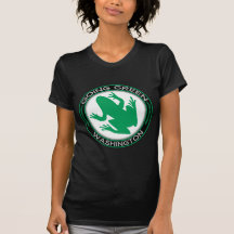 Going Green Washington Frog Tshirts