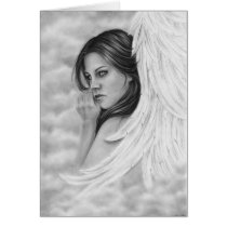 Going Home Angel Greeting Card cards