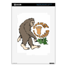 Going Squatchin iPad 3 Skin