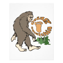 Going Squatchin Letterhead Template