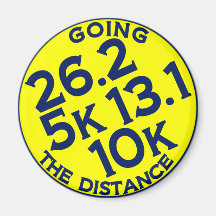Going the Distances Refrigerator Magnet