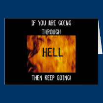 Going thru hell cards