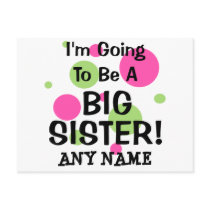 Going To Be A BIG SISTER! Postcards