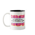 Going to be a Great Grandma Again! mugs