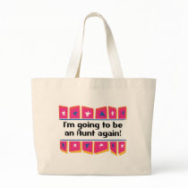 Going to be an Aunt again! Canvas Bag