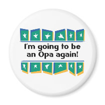 Going to be an Opa again! magnets