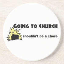 Going to church shouldn't be a chore Christian coasters