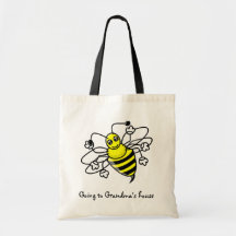 Going to Grandma's House Tote Bag