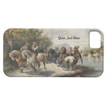 Going to Horse Fair -  Personalize iPhone 5 Case