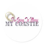 Going To Marry My Coastie stickers