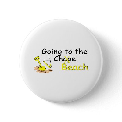 Going To The Beach (Pail) Pin