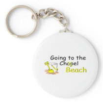 Going To The Beach (Pail) Keychain