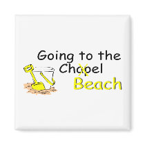 Going To The Beach (Pail) Refrigerator Magnets