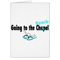 Going To The Chapel (Beach) 1 Greeting Card