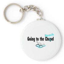Going To The Chapel (Beach) 1 Key Chain