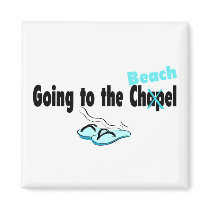 Going To The Chapel (Beach) 1 Magnet