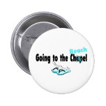 Going To The Chapel (Beach) (Flip Flop) Button