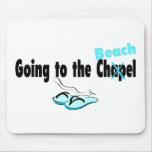 Going To The Chapel (Beach) (Flip Flop) Mouse Pad