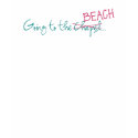 Going to the Chapel/Beach Shirt
