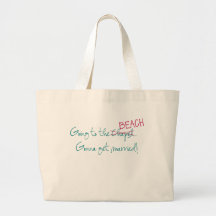 Going to the Chapel/Beach Tote Bag