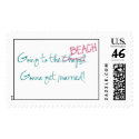 Going to the Chapel/Beach Wedding Stamp
