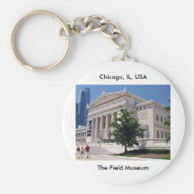 Going to the Field Museum Key Chain