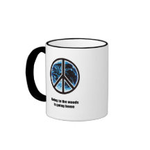 Going to the woods is going home coffee mug