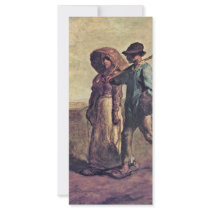 Going To Work By Millet  (Best Quality) Personalized Rack Card