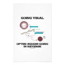 Going Viral Often Means Going In Reverse (RNA) stationery