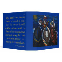 Going with the Flow 3 Ring Binders