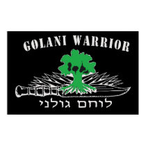Golani Warrior Dark posters
