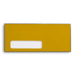 Gold #10 Envelope Template with Window