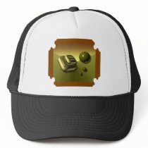 Gold 3d Design hats by universaldesigns Gold 3d Design hats