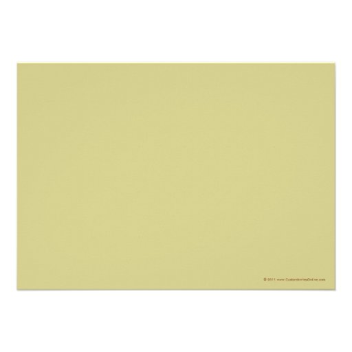 Gold 50th Birthday / Party Invitation