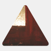 Gold Abstract Sticker