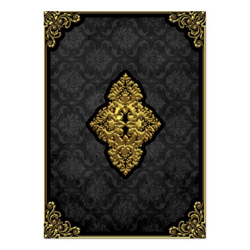 Gold Ace of Spades - Business Card (back side)