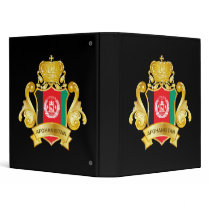 Gold Afghanistan Binders