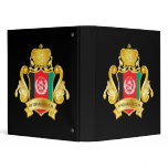 Gold Afghanistan binders