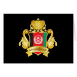 Gold Afghanistan Card