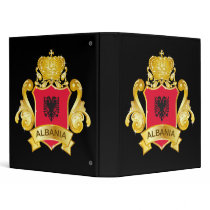 Gold Albania Binder