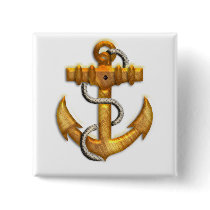 Gold Anchor Pin