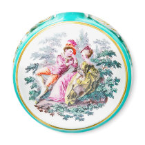 Gold Anchor Chelsea 'Whatteau Couple' circa 1765 magnets