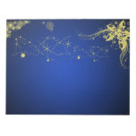 Gold and Blue Christmas Scrapbooking Paper Pad Memo Note Pads Gold and Blue Christmas Scrapbooking Paper Pad Memo Note Pads