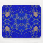 Gold and Blue Mousepad
